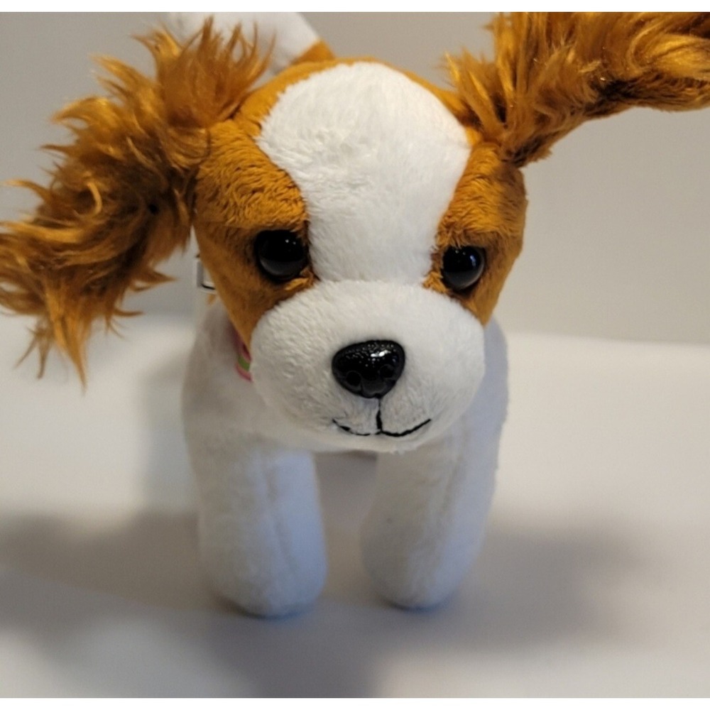 Battat Our Generation Dog Plush 6" Brown White Spaniel Puppy for 18" Dolls